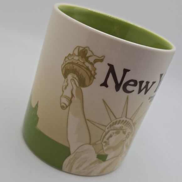 Starbucks | New York Mug - Green and Cream - Picture 2 of 6
